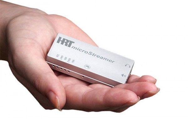 HRT microstreamer with hand